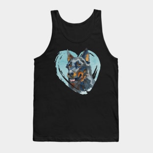 Beauceron Portrait Tank Top